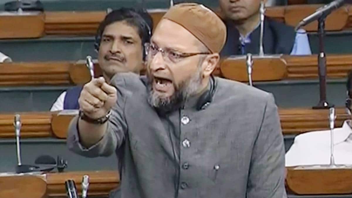 President of the AIMIM Asaduddin Owaisi (Photo-PTI)