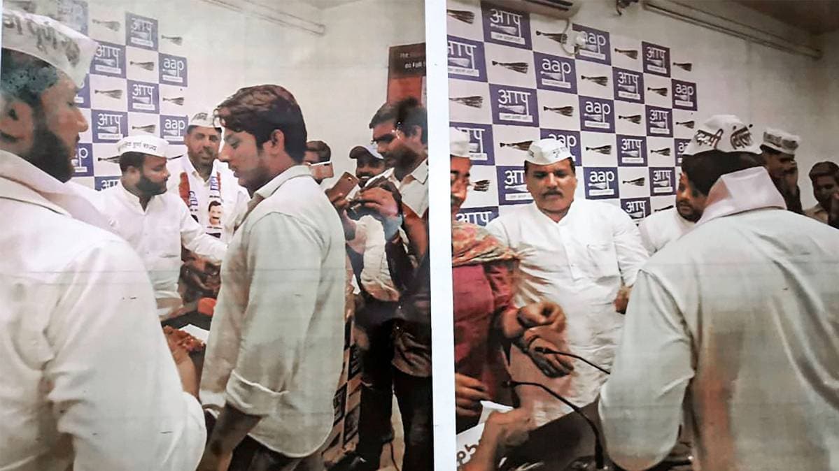 शाहीन बाग में गोली चलाने वाला कपिल गुर्जर (PTI photo)