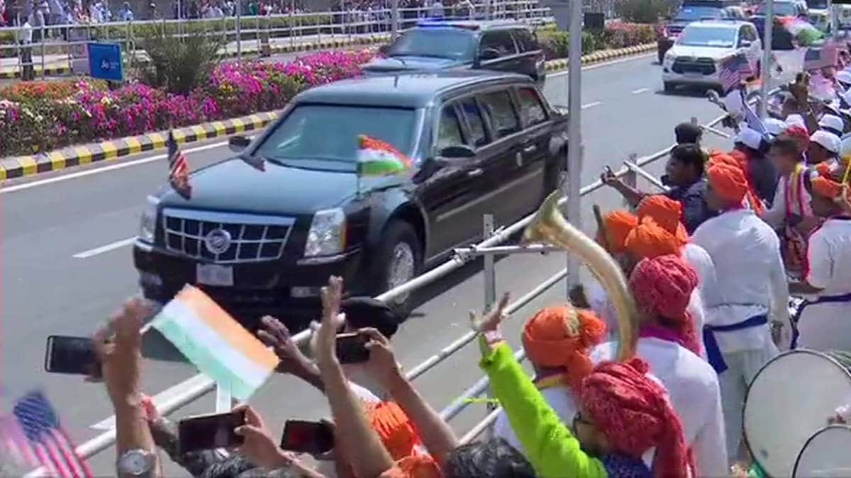 US President Donald Trump India Visit (Photo- ANI)