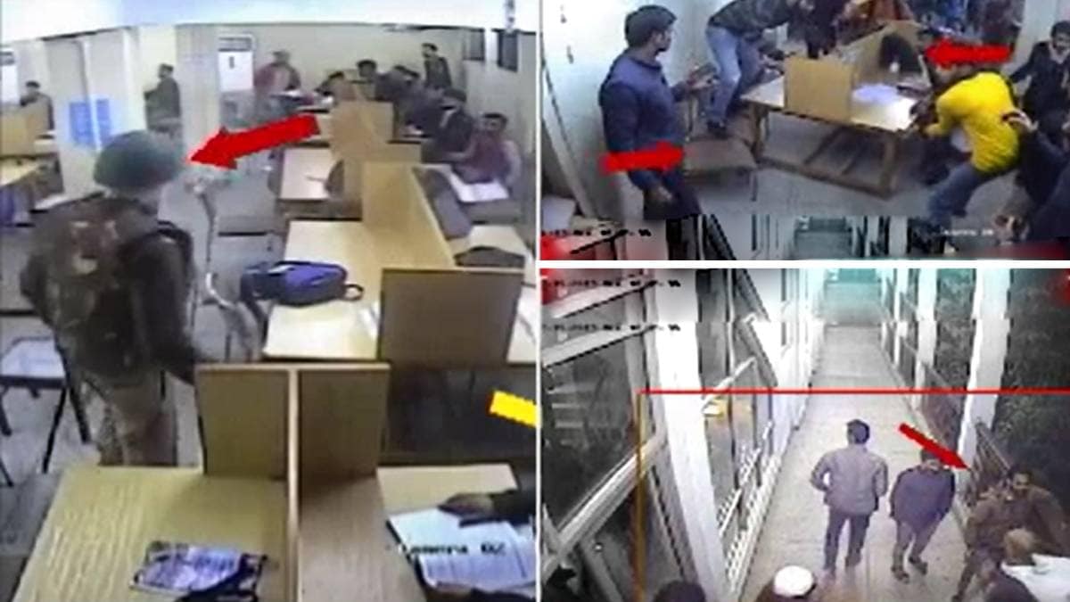 Jamia Students vs Delhi Police