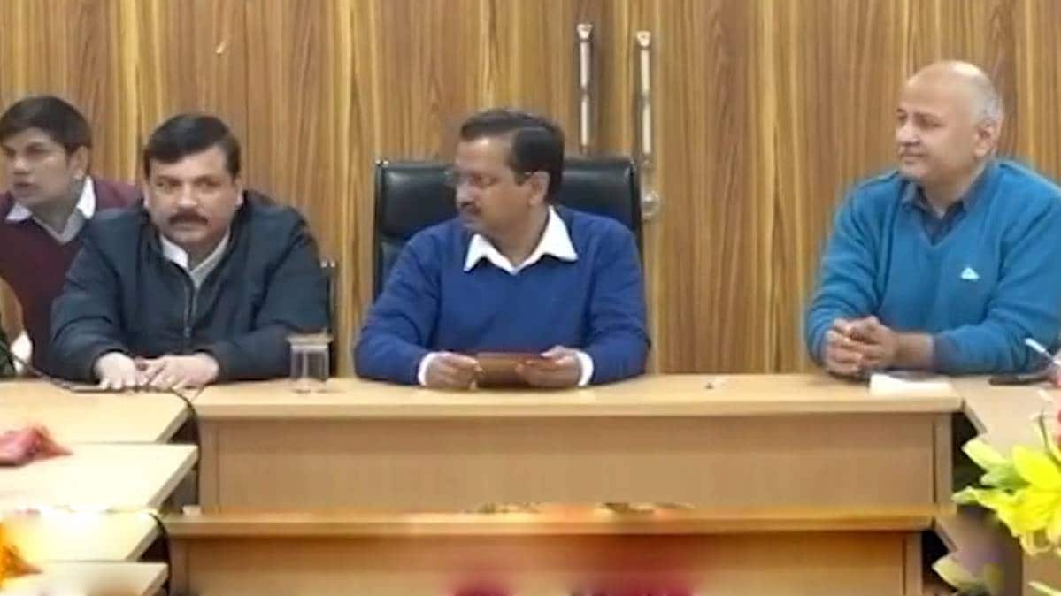 Delhi Chief Minister Arvind Kejriwa