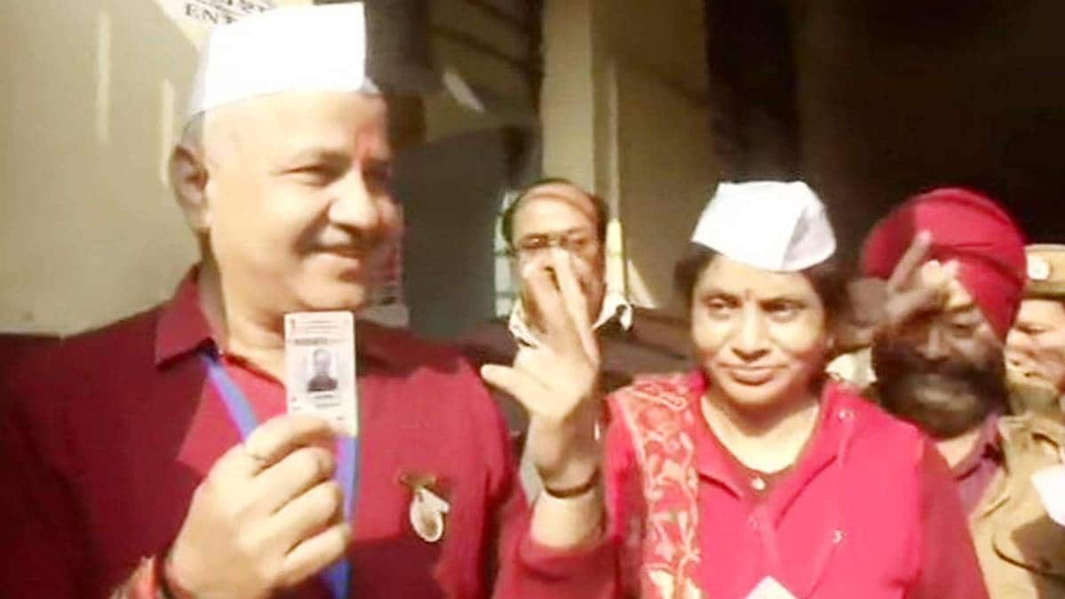 Delhi Deputy Chief Minister Manish Sisodia. (Image ANI)
