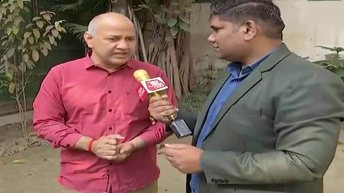 मनीष सिसोदिया से खास बातचीत