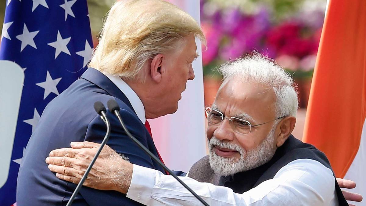 Donald Trump India Visit: डोनाल्ड ट्रंप संग पीएम मोदी (PTI)