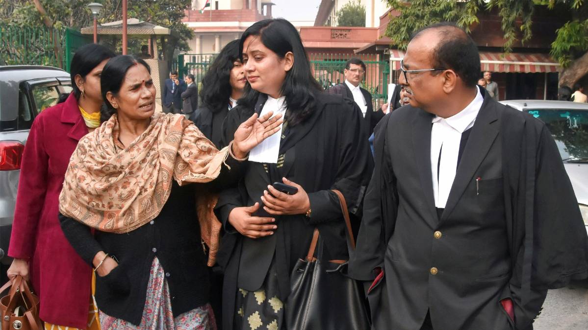 Nirbhaya's mother (PTI photo)