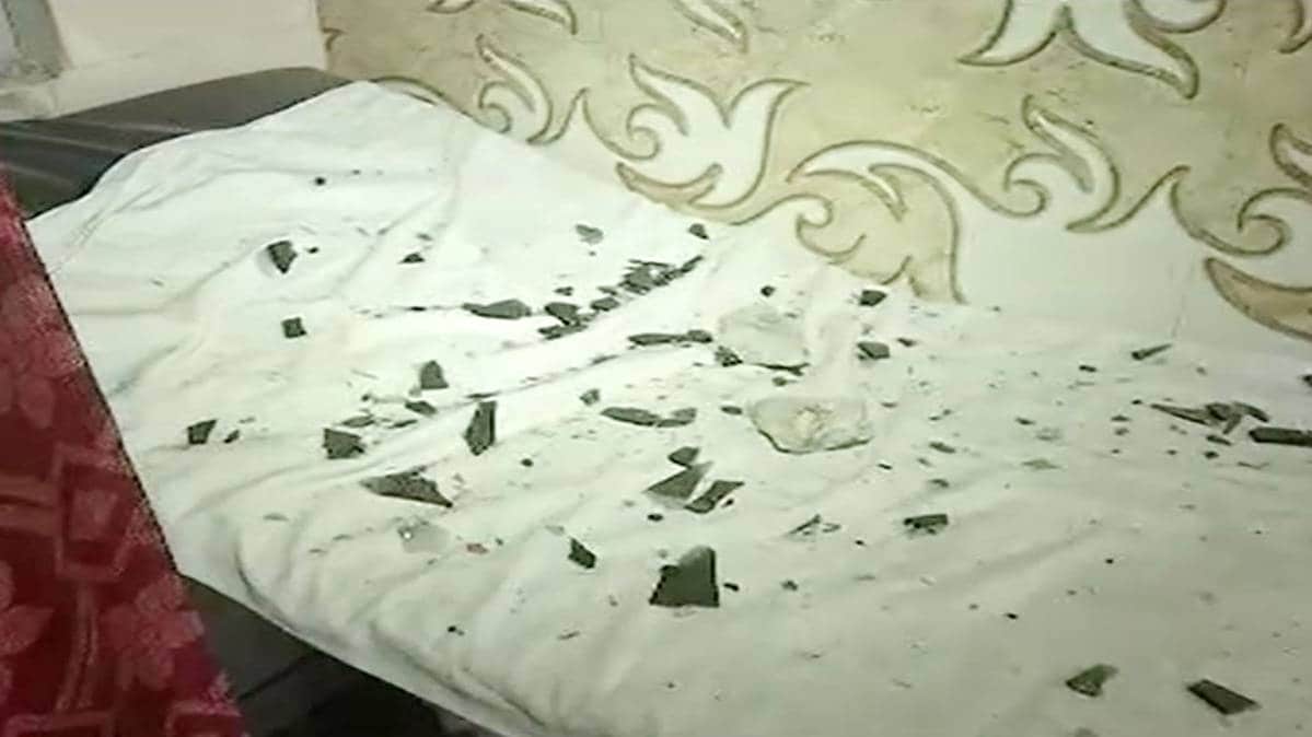 अस्पताल में तोड़फोड़