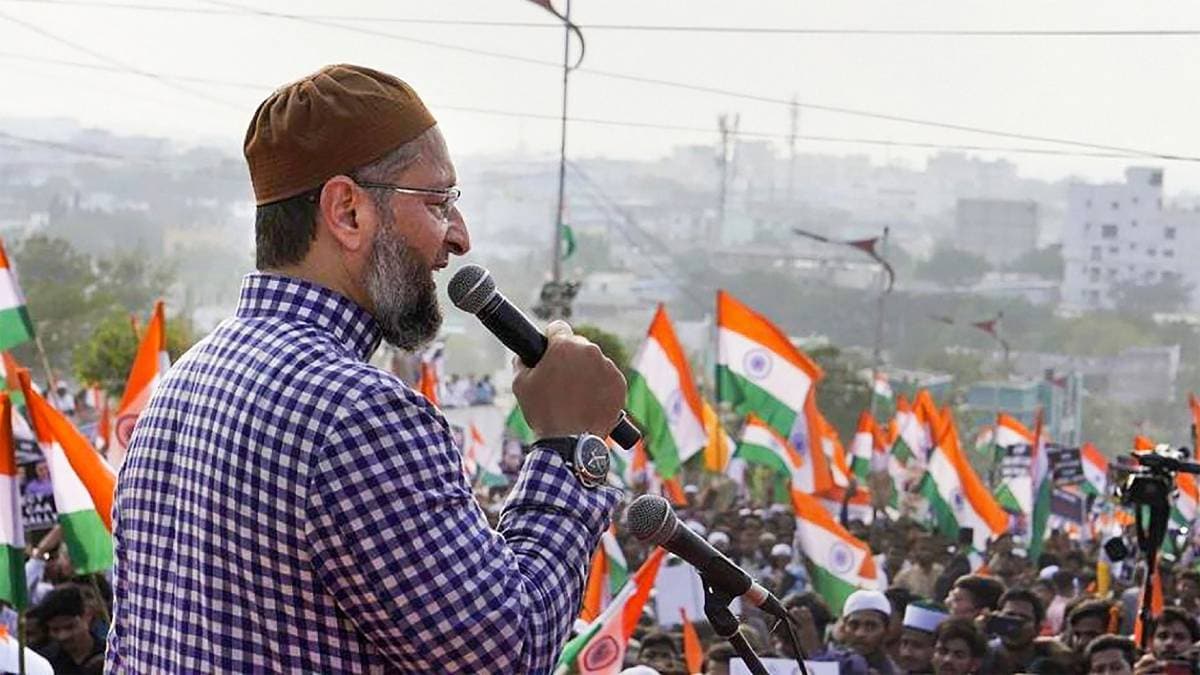 AIMIM चीफअसदुद्दीन ओवैसी (फाइल फोटो/PTI)