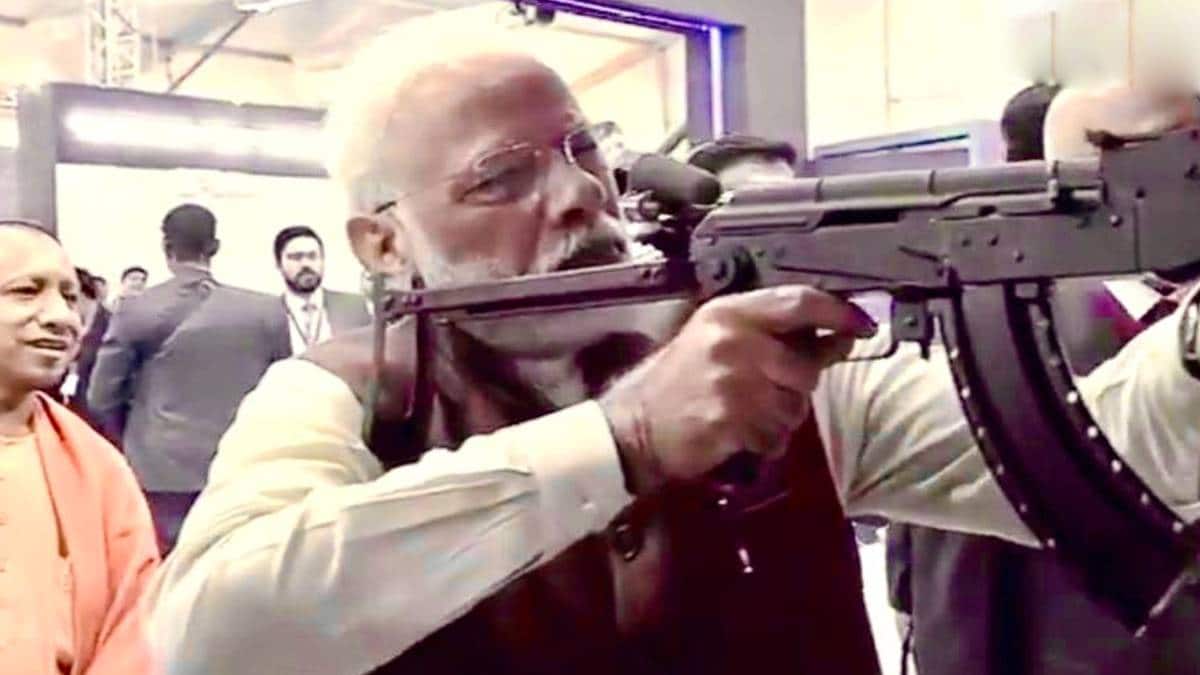 PM Narendra Modi at Defence Expo 2020