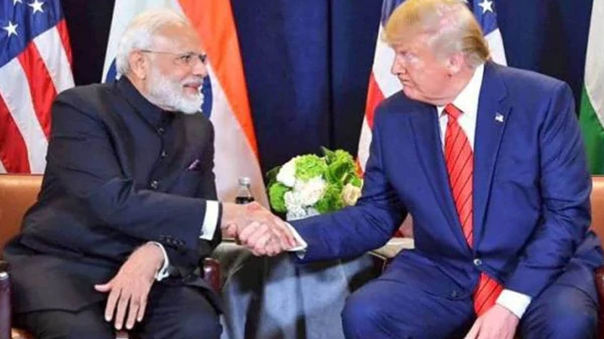 PM Narendra Modi with Donald Trump (File Photo)