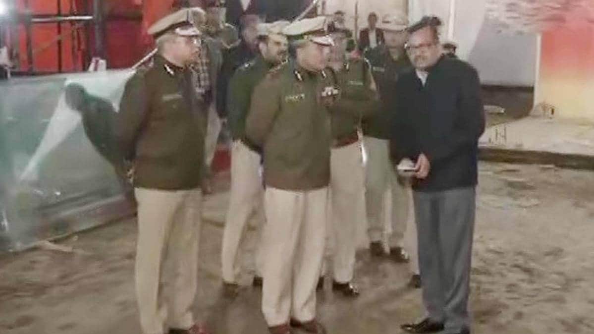 Firing at Delhi's Jamia Millia Islamia (Photo ANI)