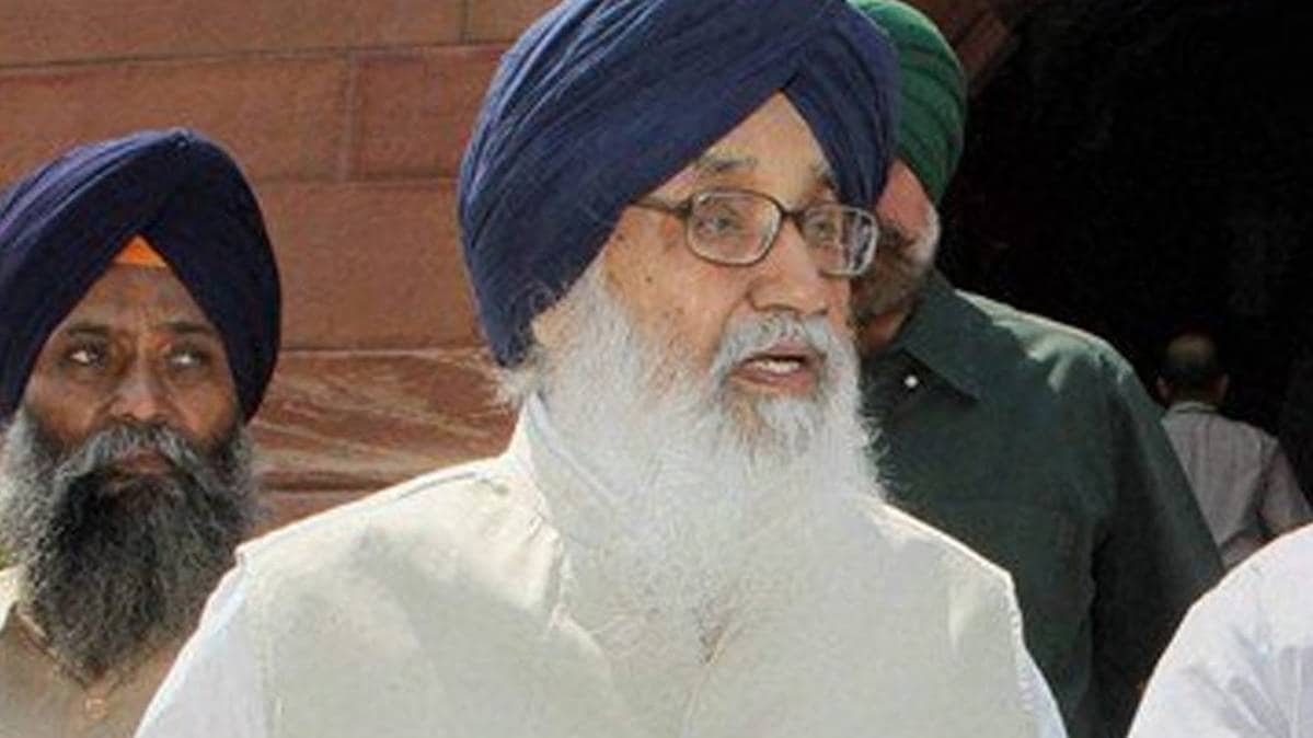 Prakash Singh Badal commits on Delhi violence