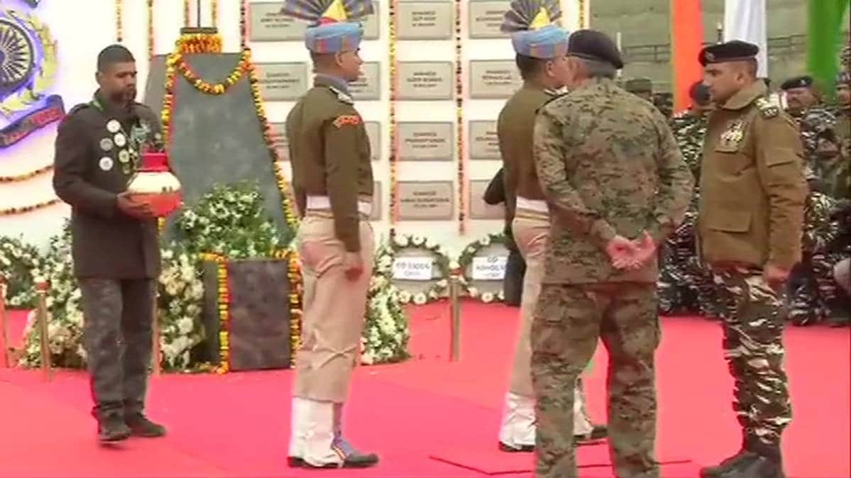 Salute to the martyrs in Pulwama