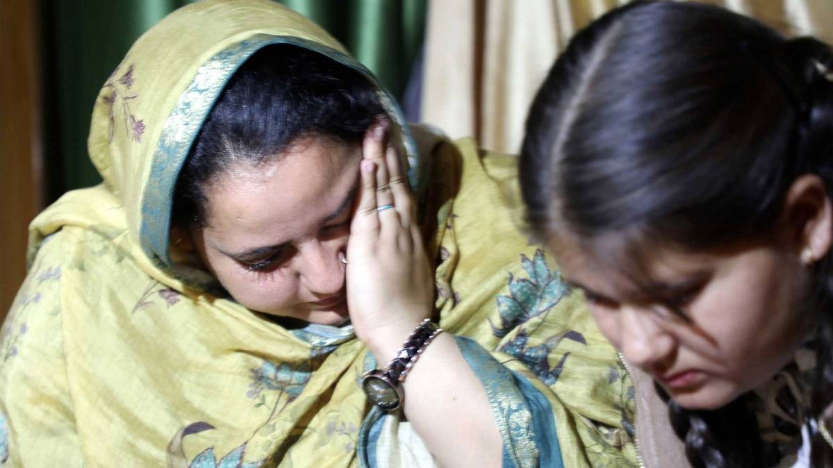 शहीदों के परिजनों की आंखें हुईं नम (फोटो- PTI)