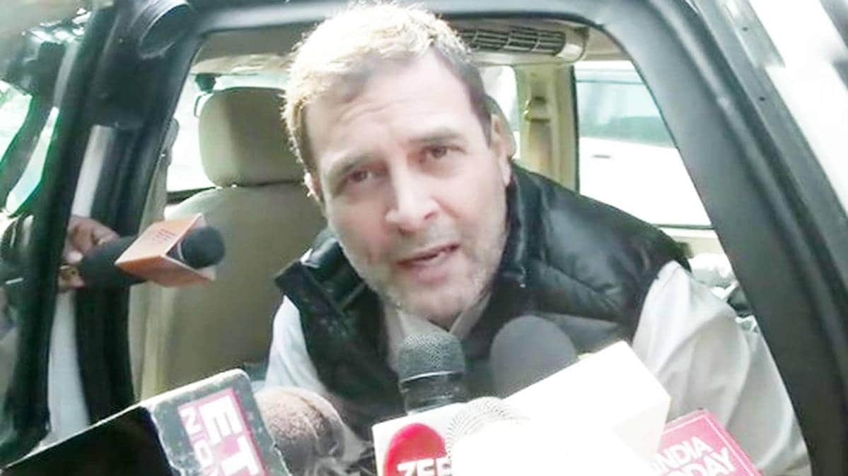 Rahul Gandhi on Budget: (Photo ANI)