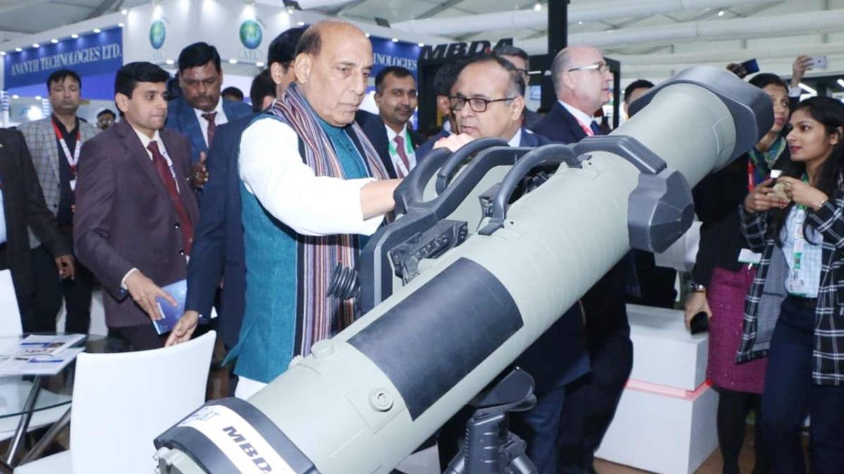 Defence Minister Rajnath Singh Defence Expo