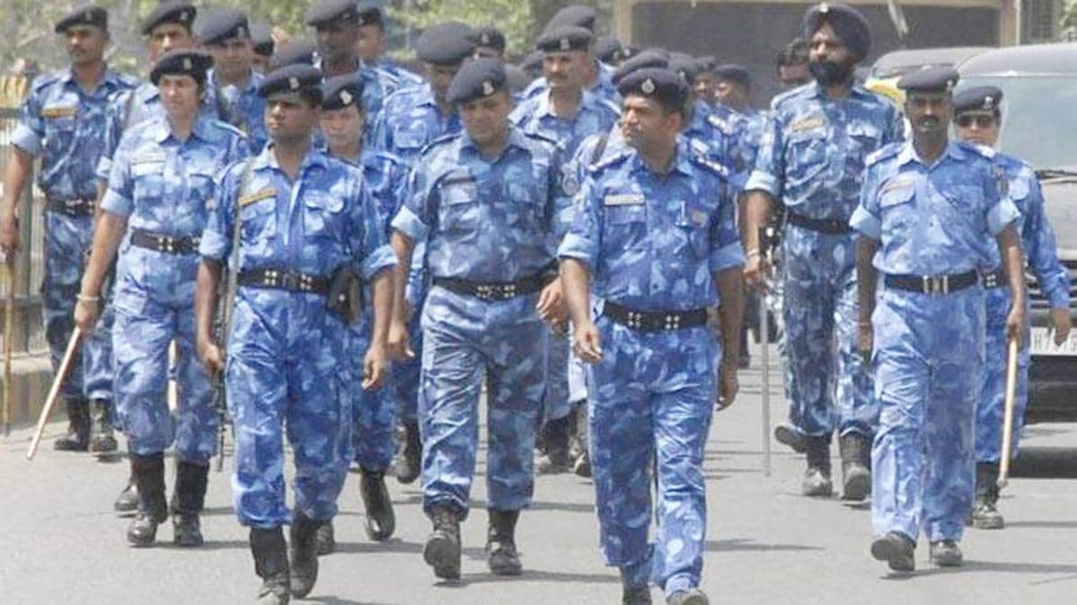 RAF patrolling city. Credit: Prabhjot Gill