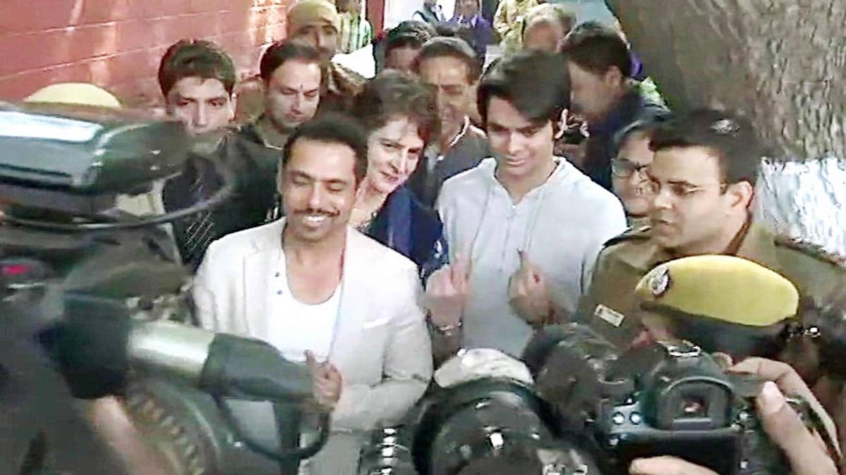 Raihan Rajiv Vadra, son of Priyanka Gandhi Vadra and Robert Vadra (Photo ANI)