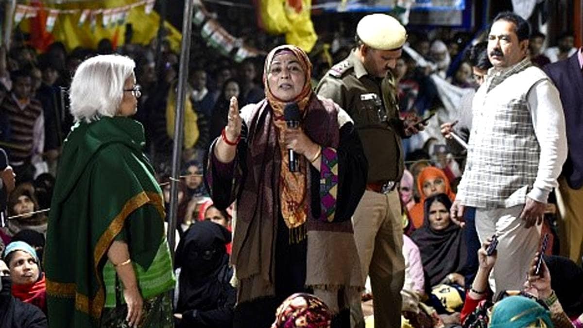 शाहीन बाग में जारी है प्रदर्शन (File photo/PTI)