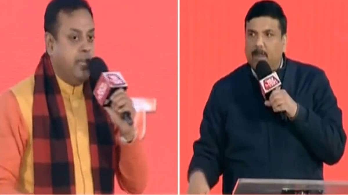 संबित पात्रा vs संजय सिंह