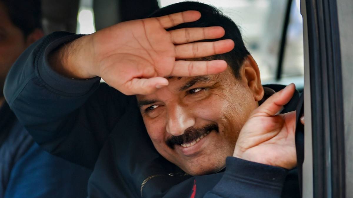 राजसभा सदस्य संजय सिंह (File-PTI)