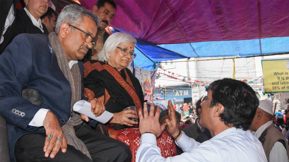 शाहीन बाग में जारी है प्रदर्शन (File photo/PTI)