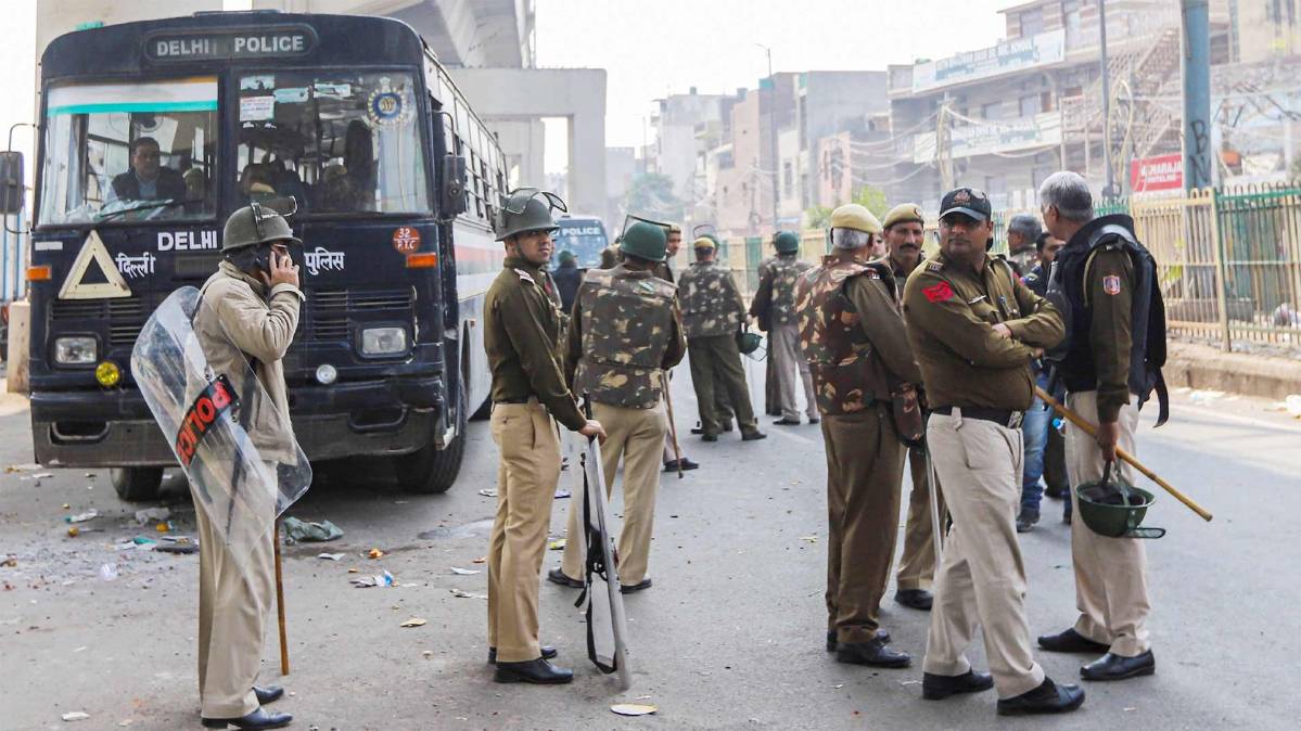 Heavy security deployment (Photo PTI)
