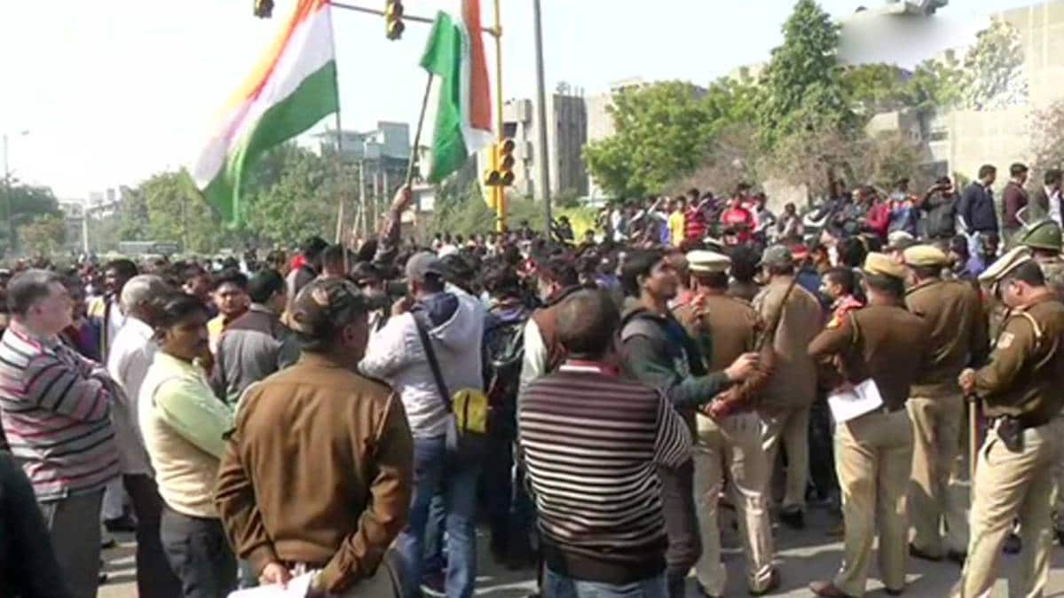 शाहीन बाग धरने के खिलाफ एक और प्रदर्शन