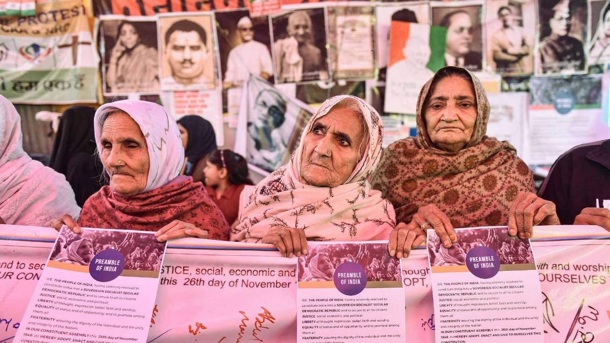 CAA के खिलाफ शाहीन बाग में धरना प्रदर्शन