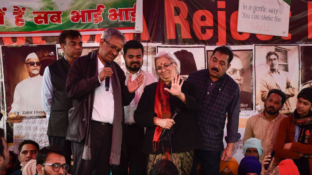 शाहीन बाग में जारी है प्रदर्शन (File photo/PTI)