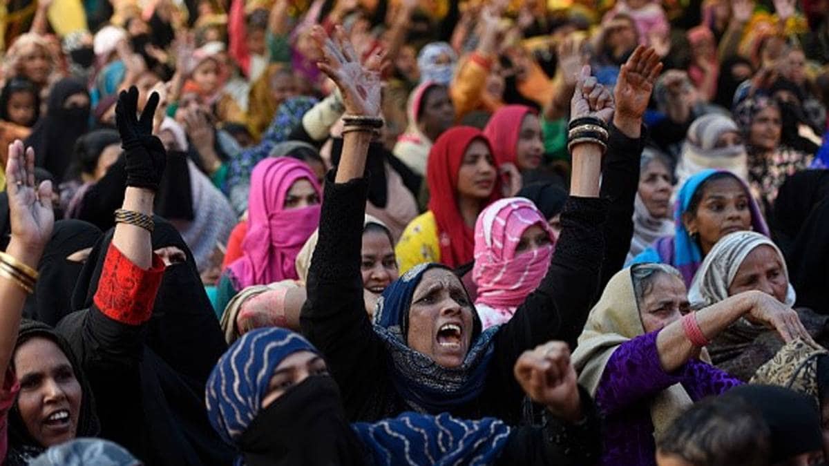 शाहीन बाग में जारी है प्रदर्शन (File photo/PTI)