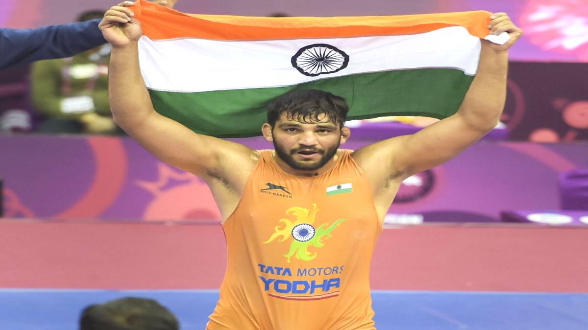पहलवान सुनील कुमार (फाइल फोटो-पीटीआई)