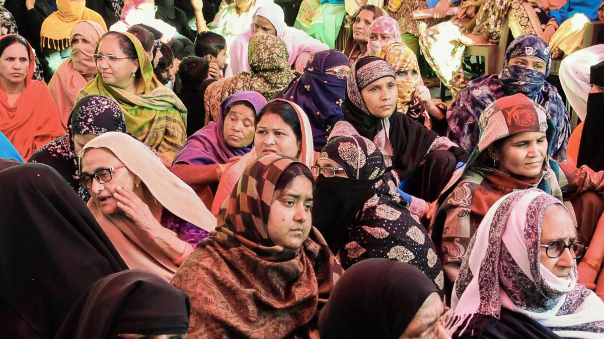 Shaheen Bagh protest (PTI)
