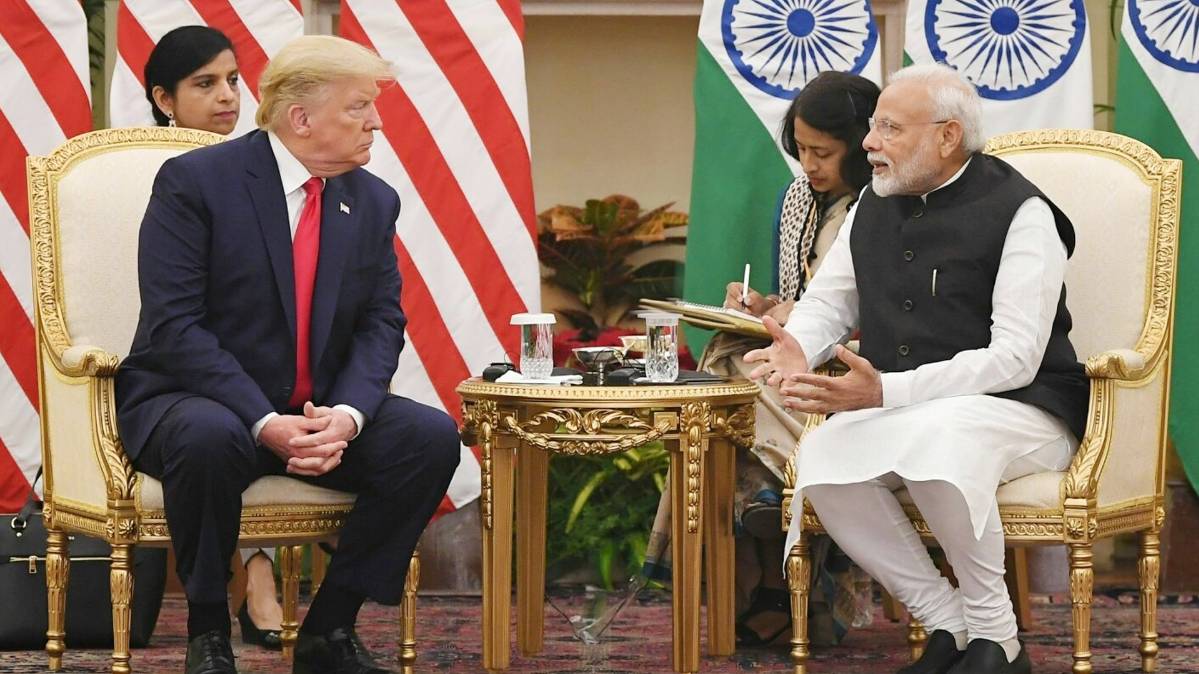 US President Donald Trump India Visit:6