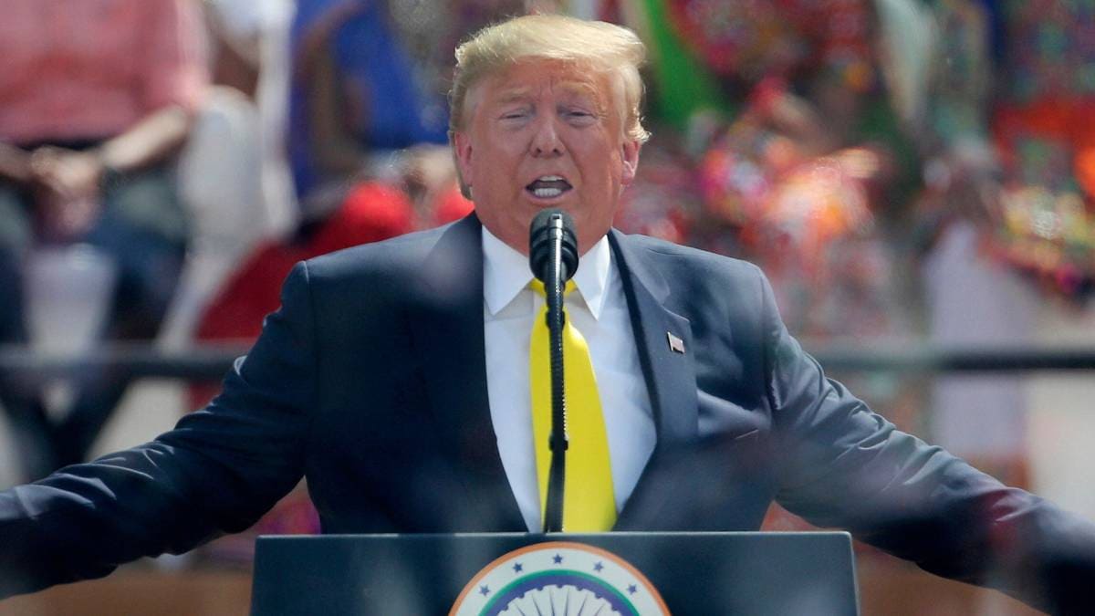 US President Donald Trump (Photo ANI)