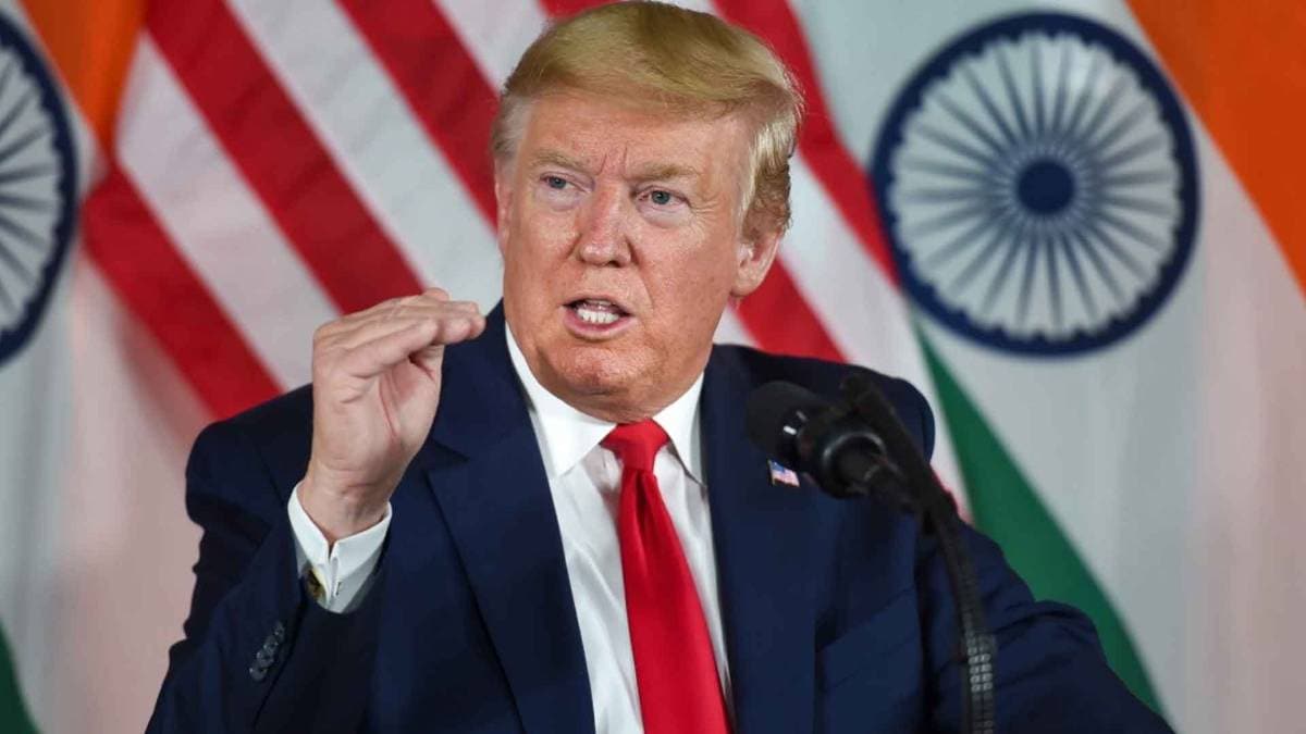 डोनाल्ड ट्रंप की प्रेस वार्ता