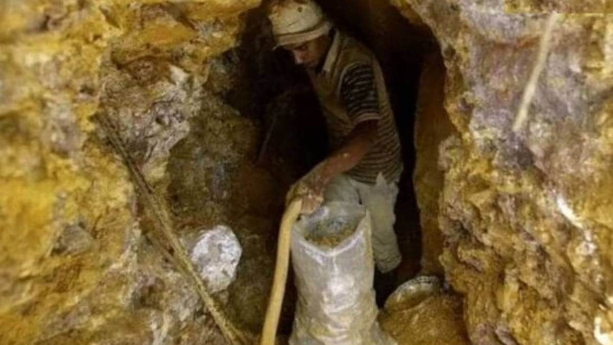 Gold mines in Sonbhadra