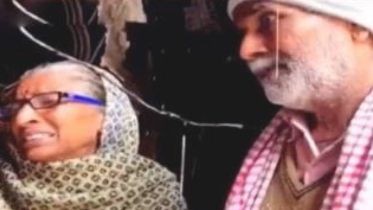 दिल्ली हिंसा में सब कुछ गंवा चुके बुजुर्ग दंपत्ति