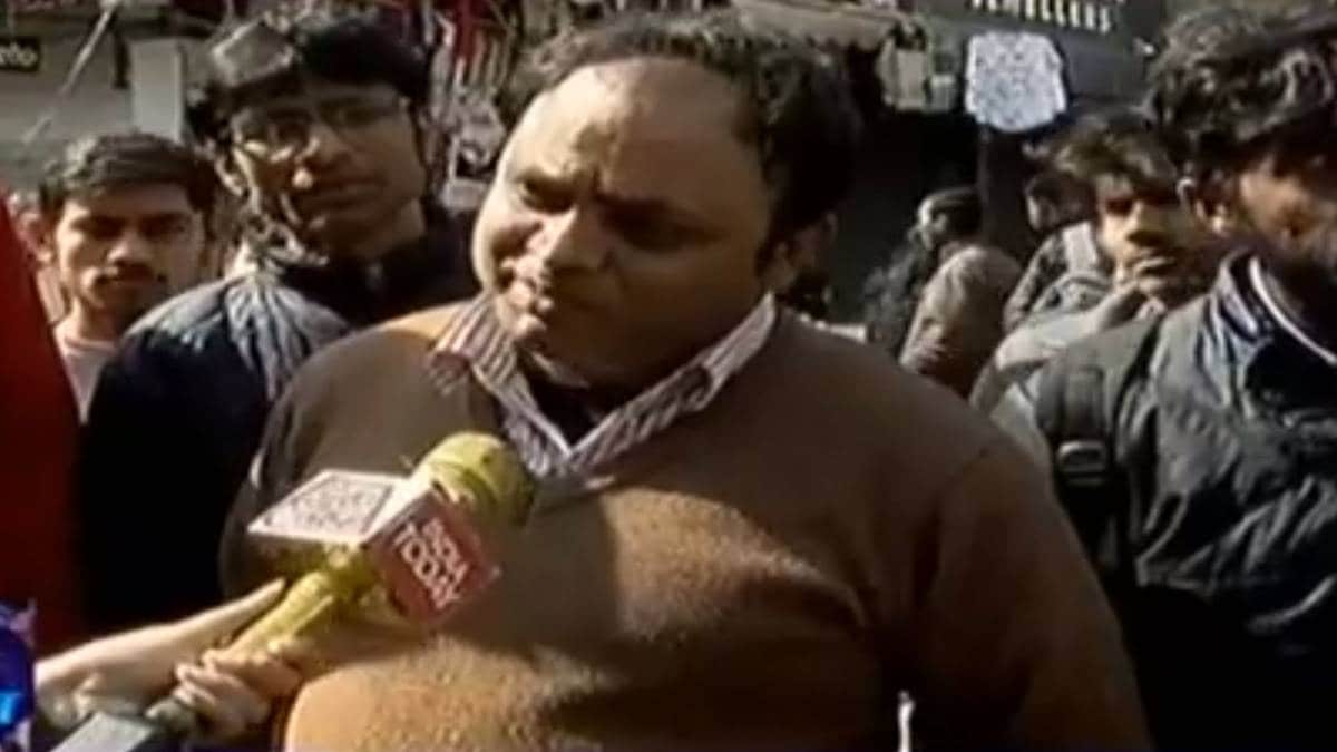 करोल बाग विधानसभा में दिल्ली चुनाव पर बातचीत (फाइल-वीडियो ग्रैब)