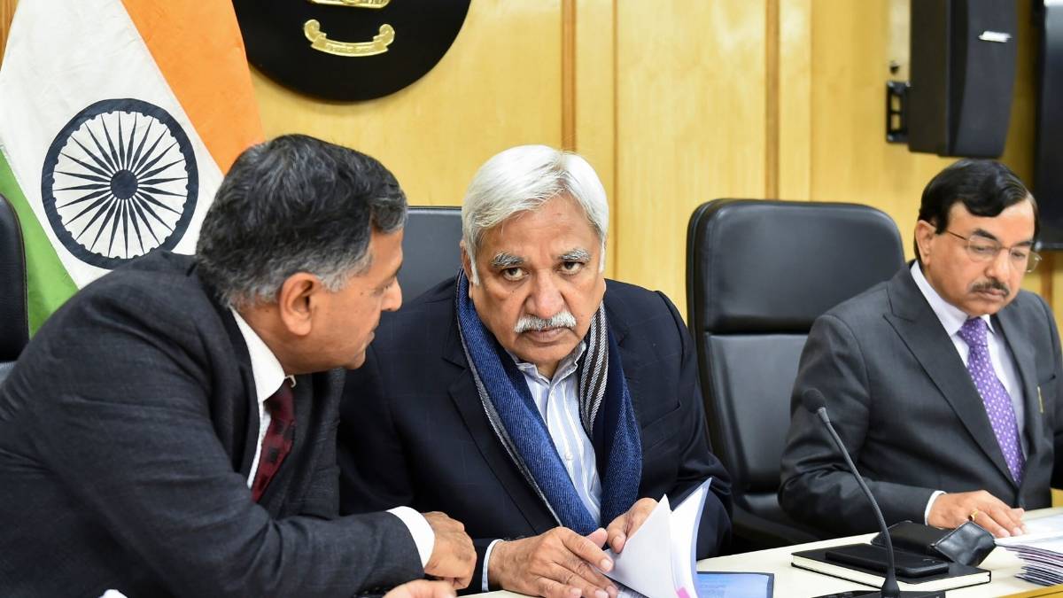 दिल्ली चुनाव के लिए इलेक्शन कमीशन ने पूरी की तैयारियां (फाइल-पीटीआई)