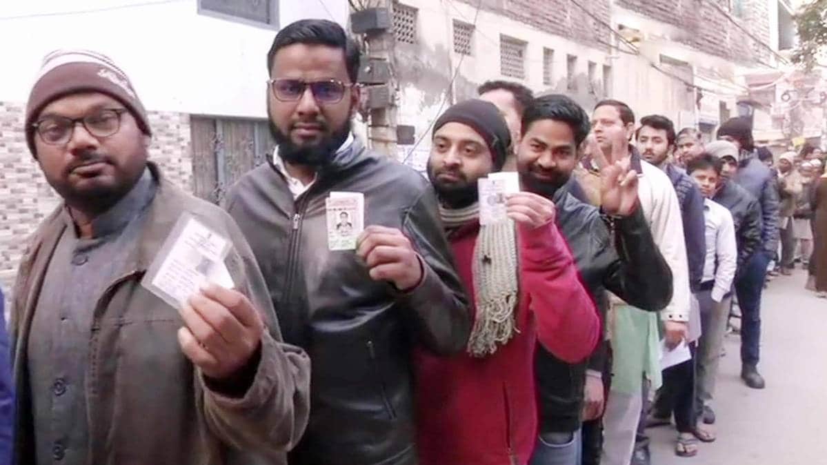 Delhi Assembly Election 2020 (Photo ANI)