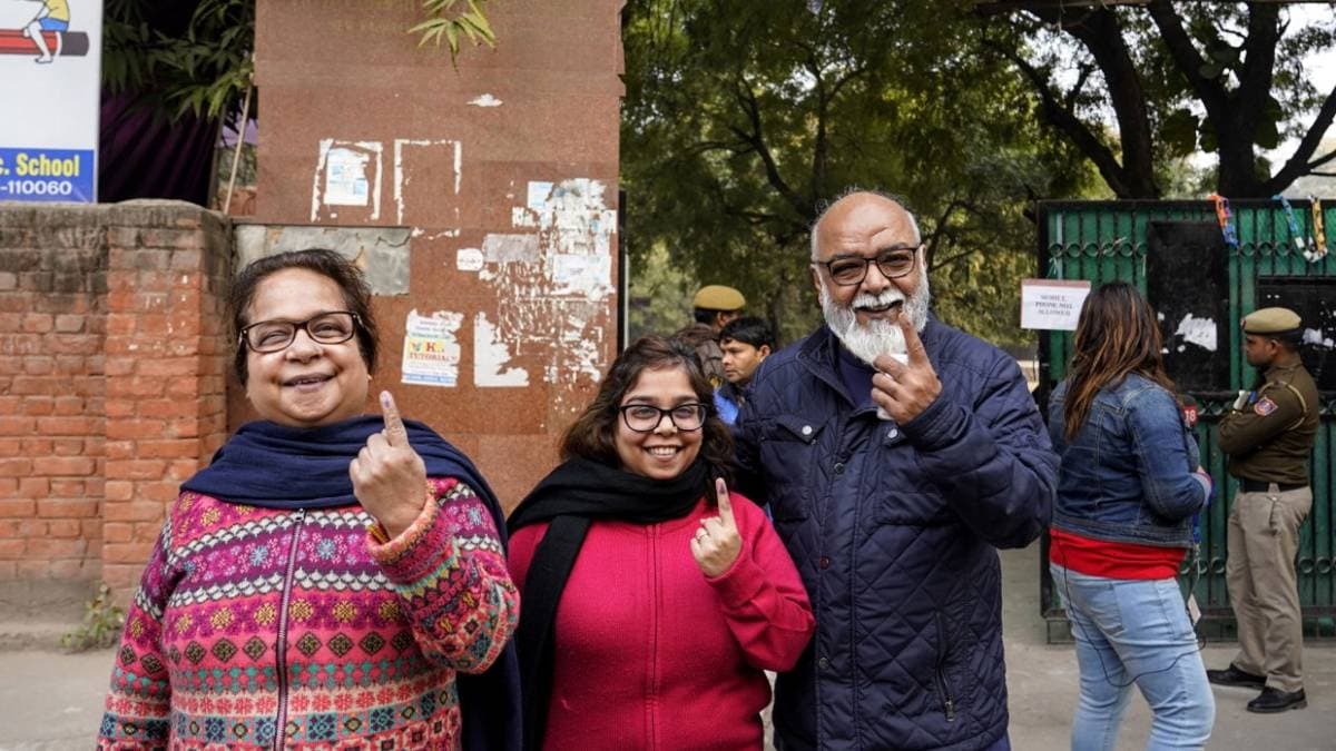 Delhi Exit Poll 2020 (Photo-Hardik Chhabra)