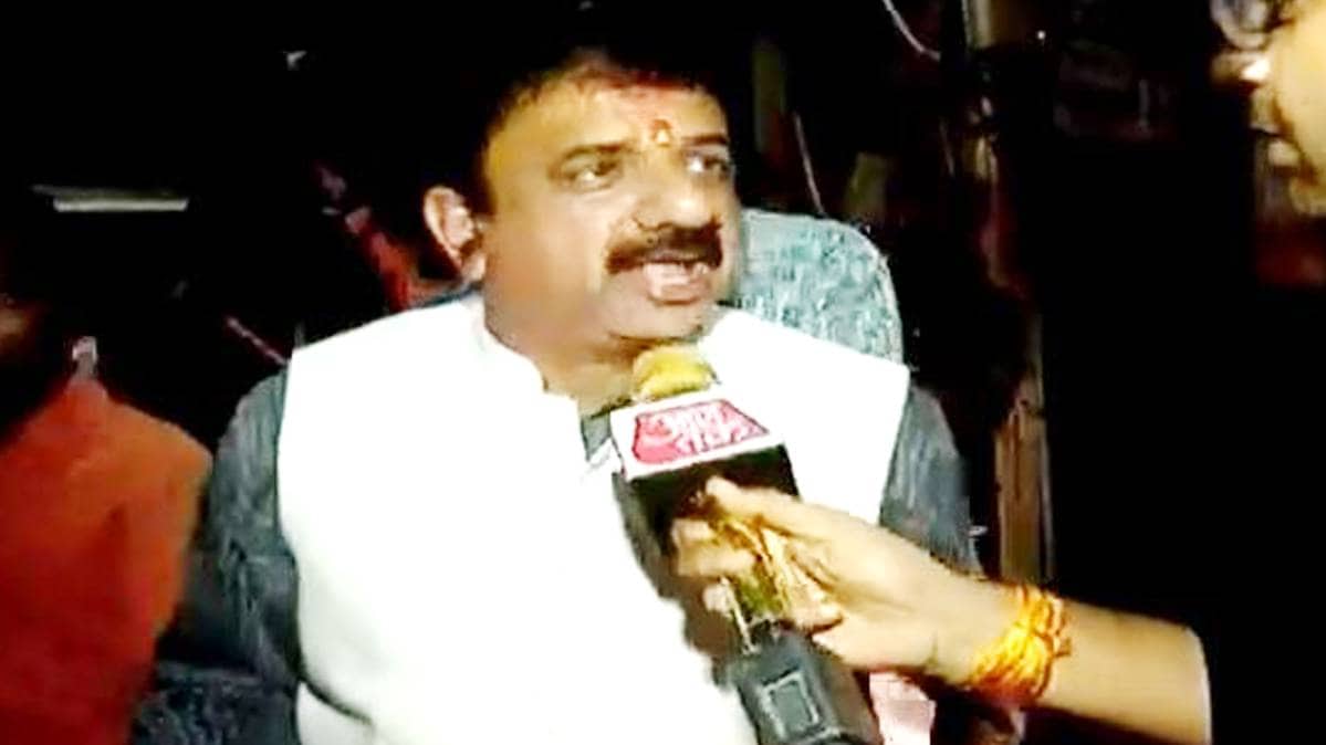 मध्य प्रदेश के धमासान पर बीजेपी विधायक (वीडियो ग्रैब)