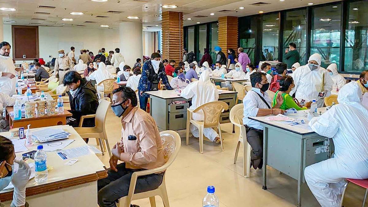 भारत में कोरोना के बढ़ते मरीज