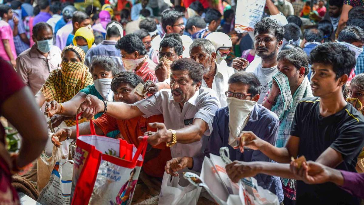 भारत में कोरोना के बढ़ते मरीज