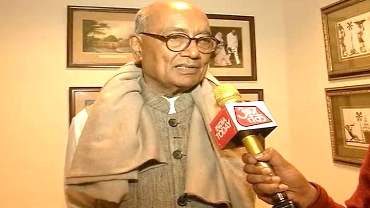 वरिष्ठ कांग्रेस नेता दिग्विजय सिंह (वीडियो ग्रैब)