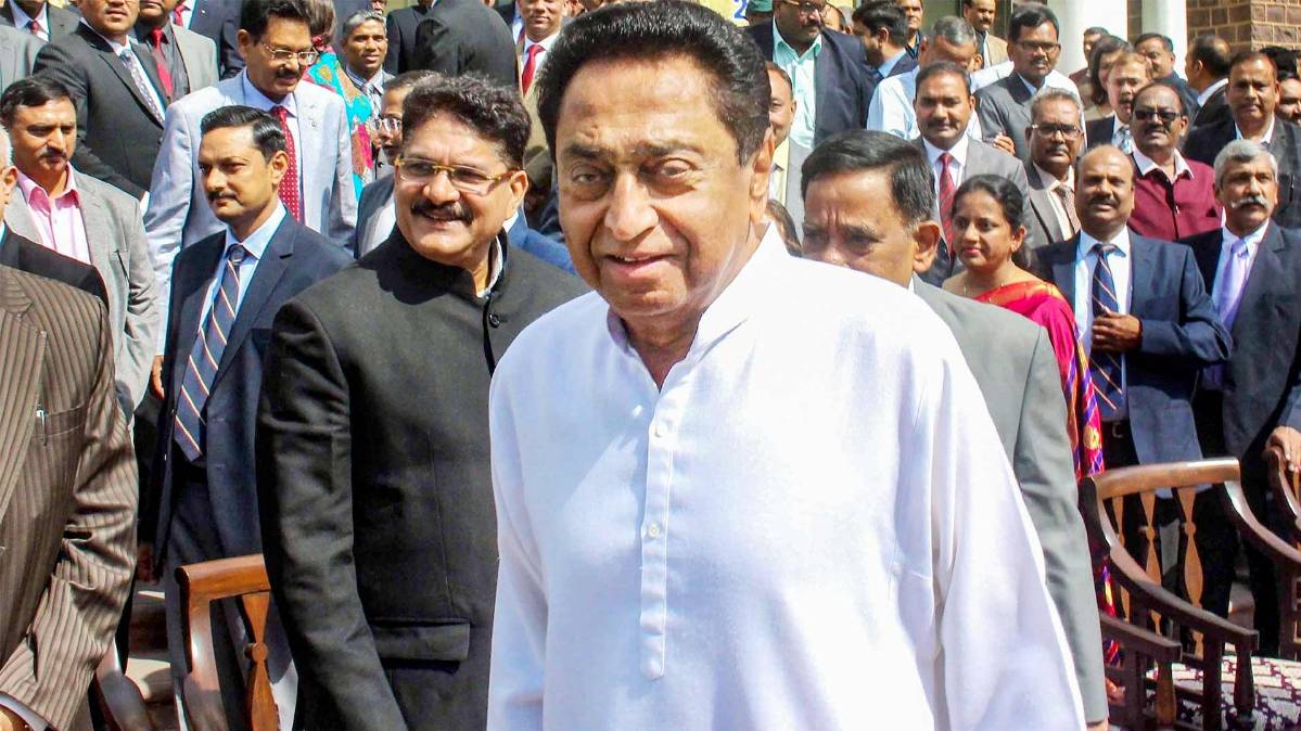 File photo of MP CM Kamal Nath (Photo Credits: PTI)