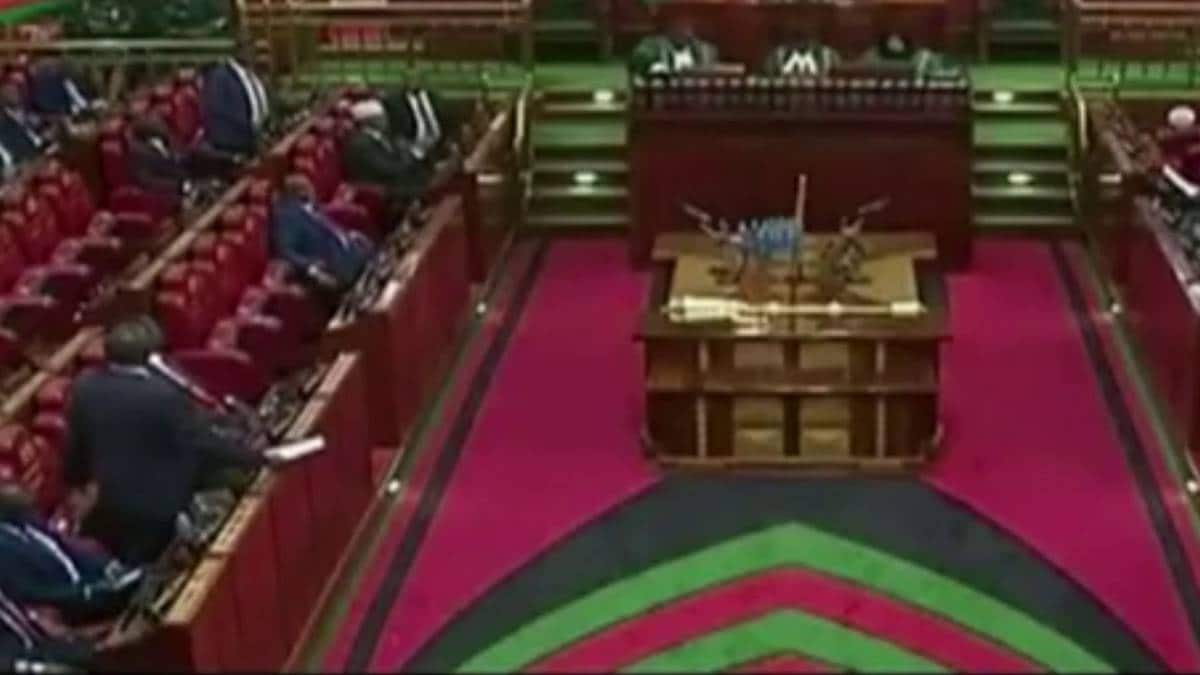 केन्या की संसद (वीडियो-ग्रैब)