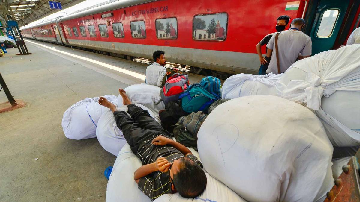 रेलवे ने सभी ट्रेनें की बंद