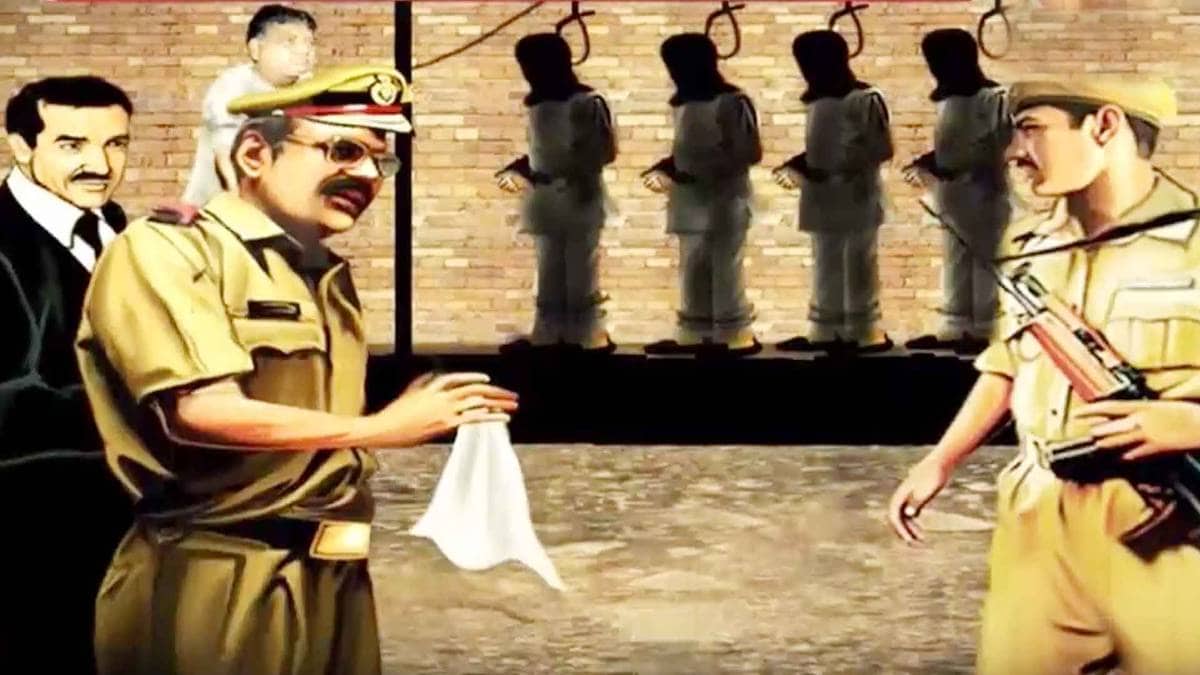 निर्भया के दोषियों को फांसी (वीडियो ग्रैब)