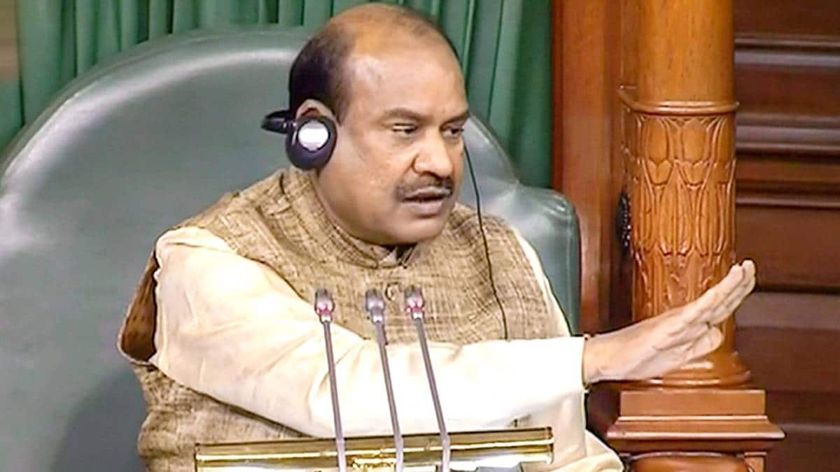 लोकसभा स्पीकर ओम बिड़ला (फोटो-पीटीआई)